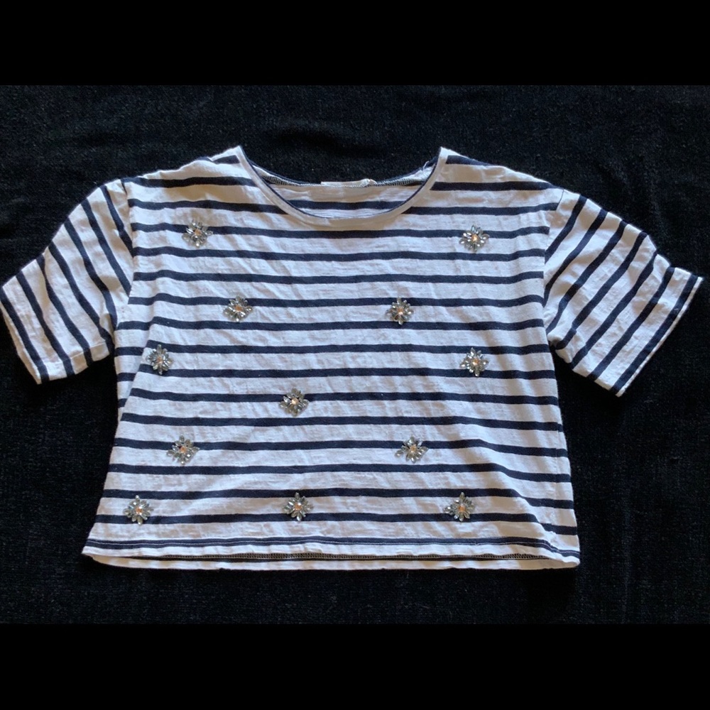 Cropped tee
